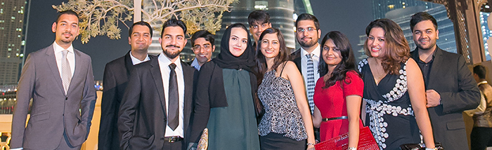 Alumni and Student Reception in Dubai